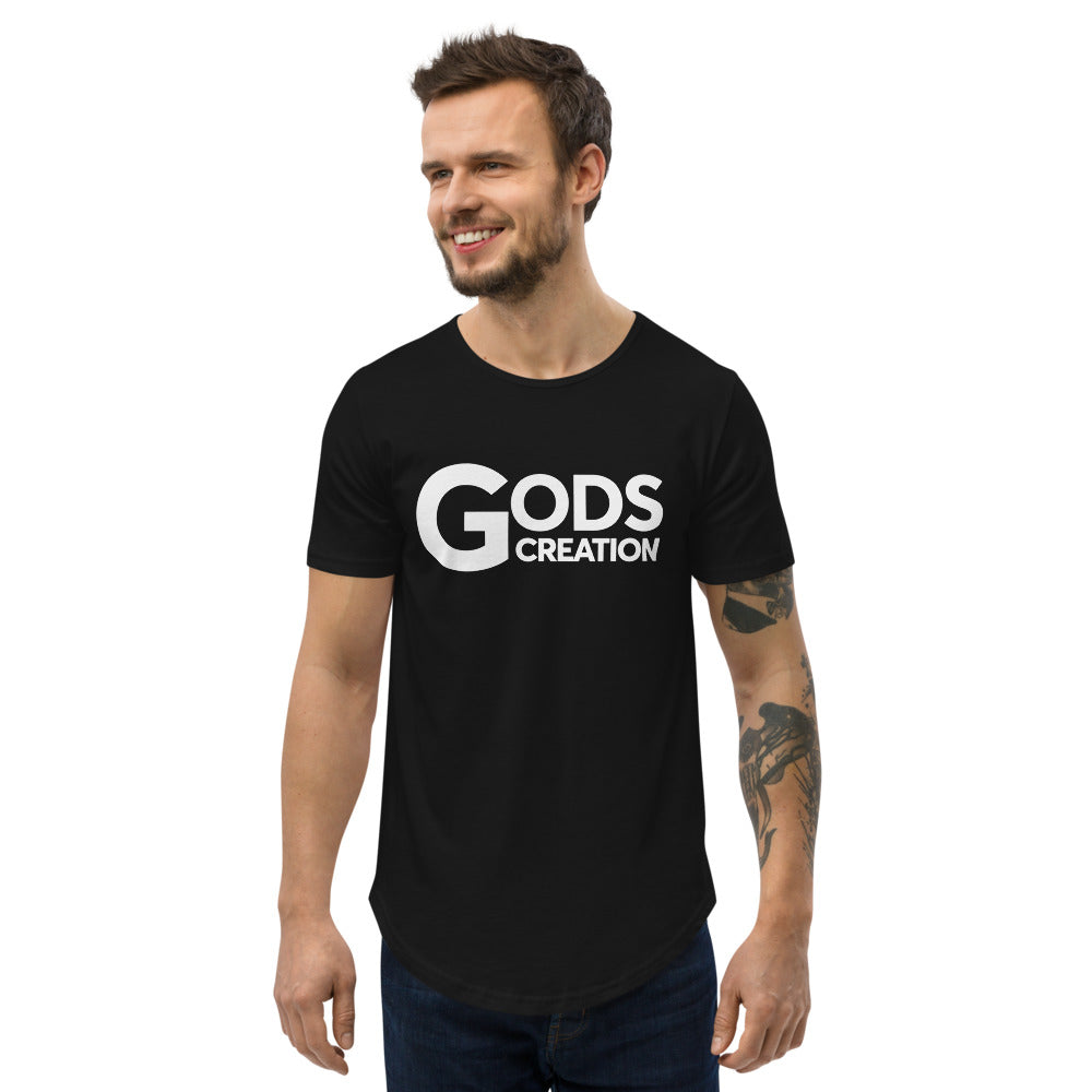 Men's Curved Hem T-Shirt