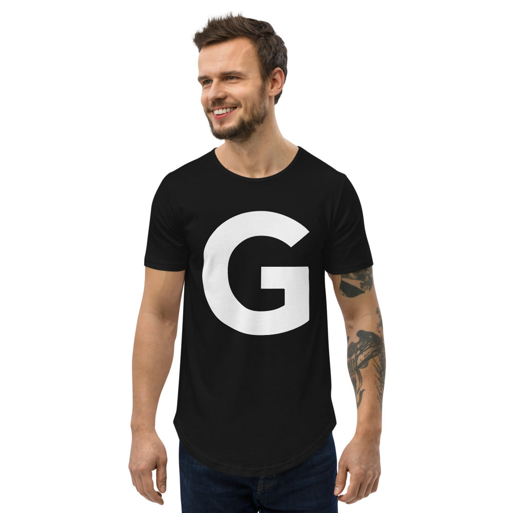 Men's Curved Hem T-Shirt