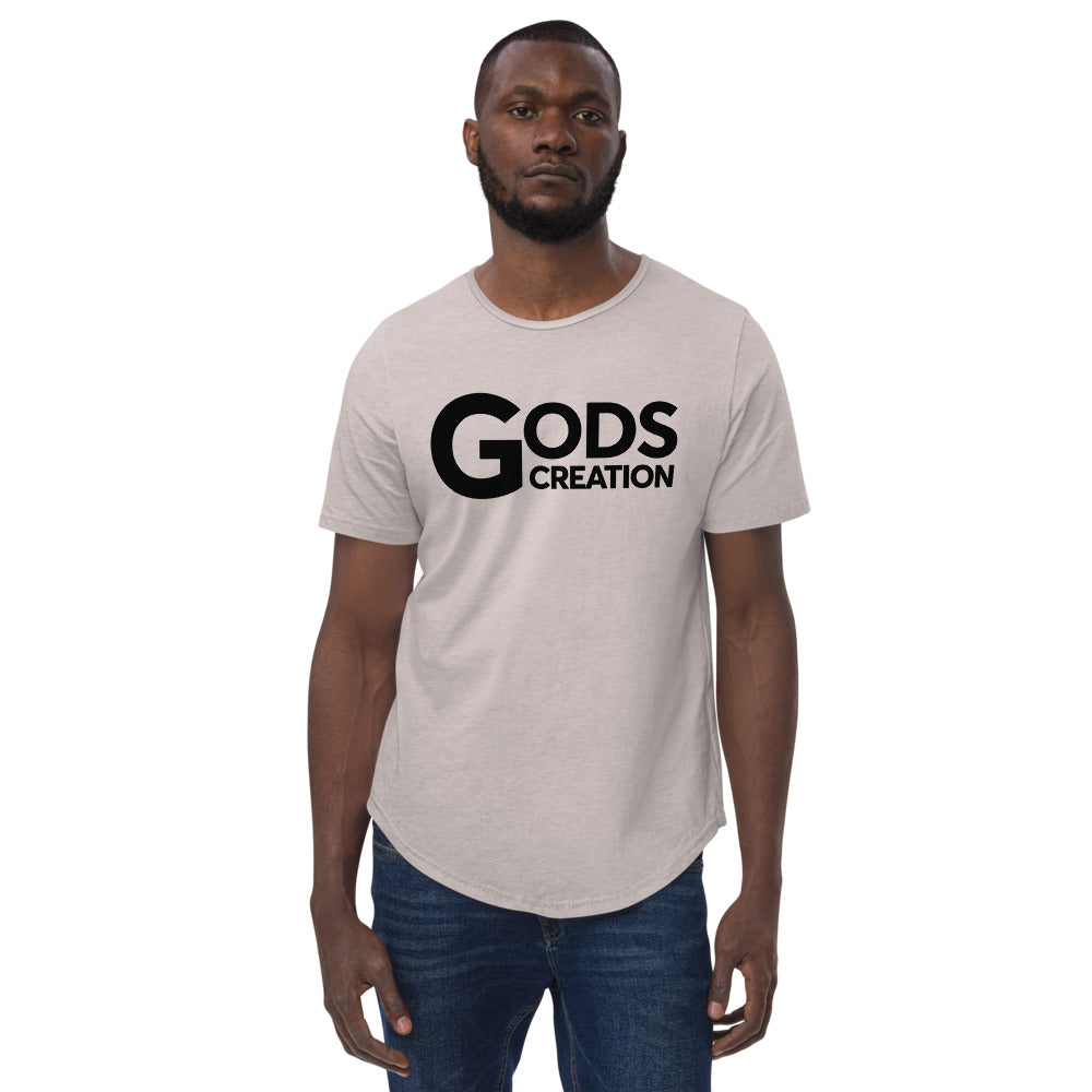 Men's Curved Hem T-Shirt