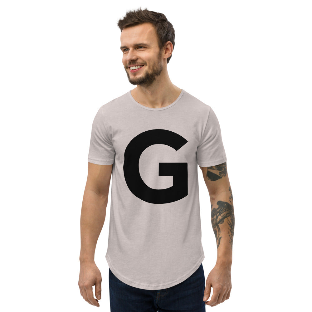 Men's Curved Hem T-Shirt