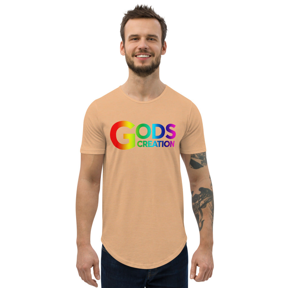 Men's Curved Hem T-Shirt