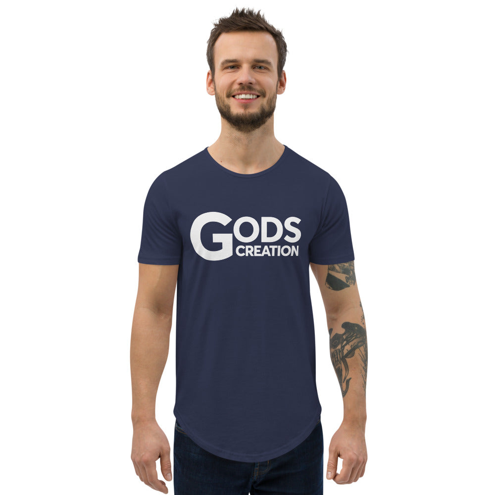 Men's Curved Hem T-Shirt