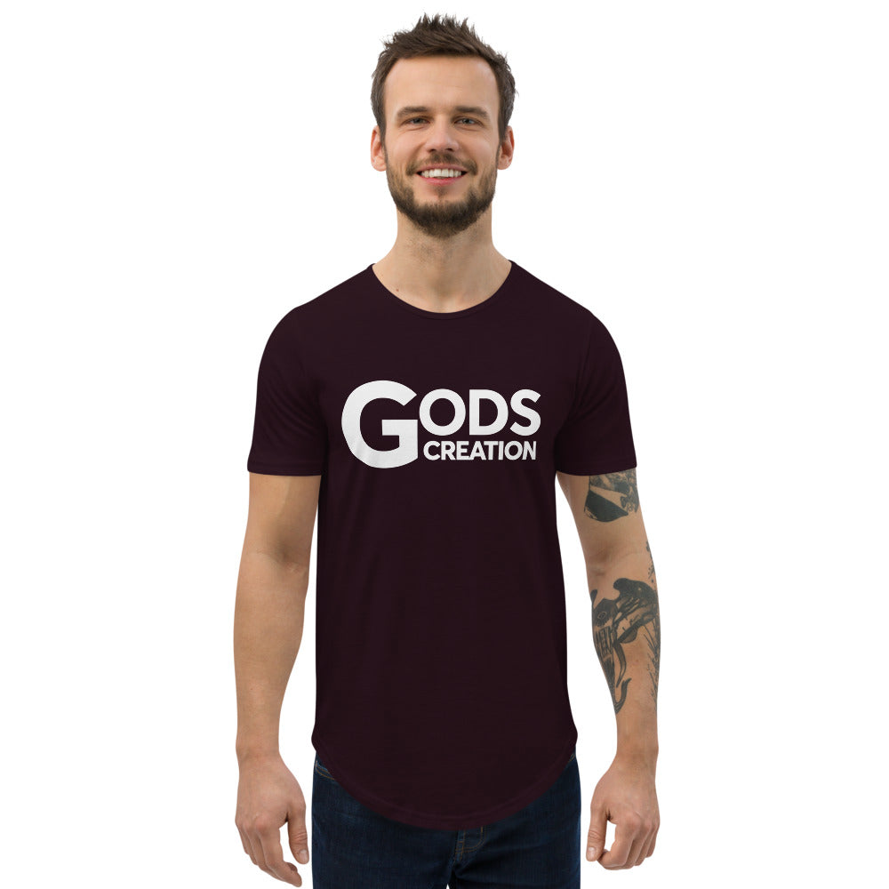 Men's Curved Hem T-Shirt