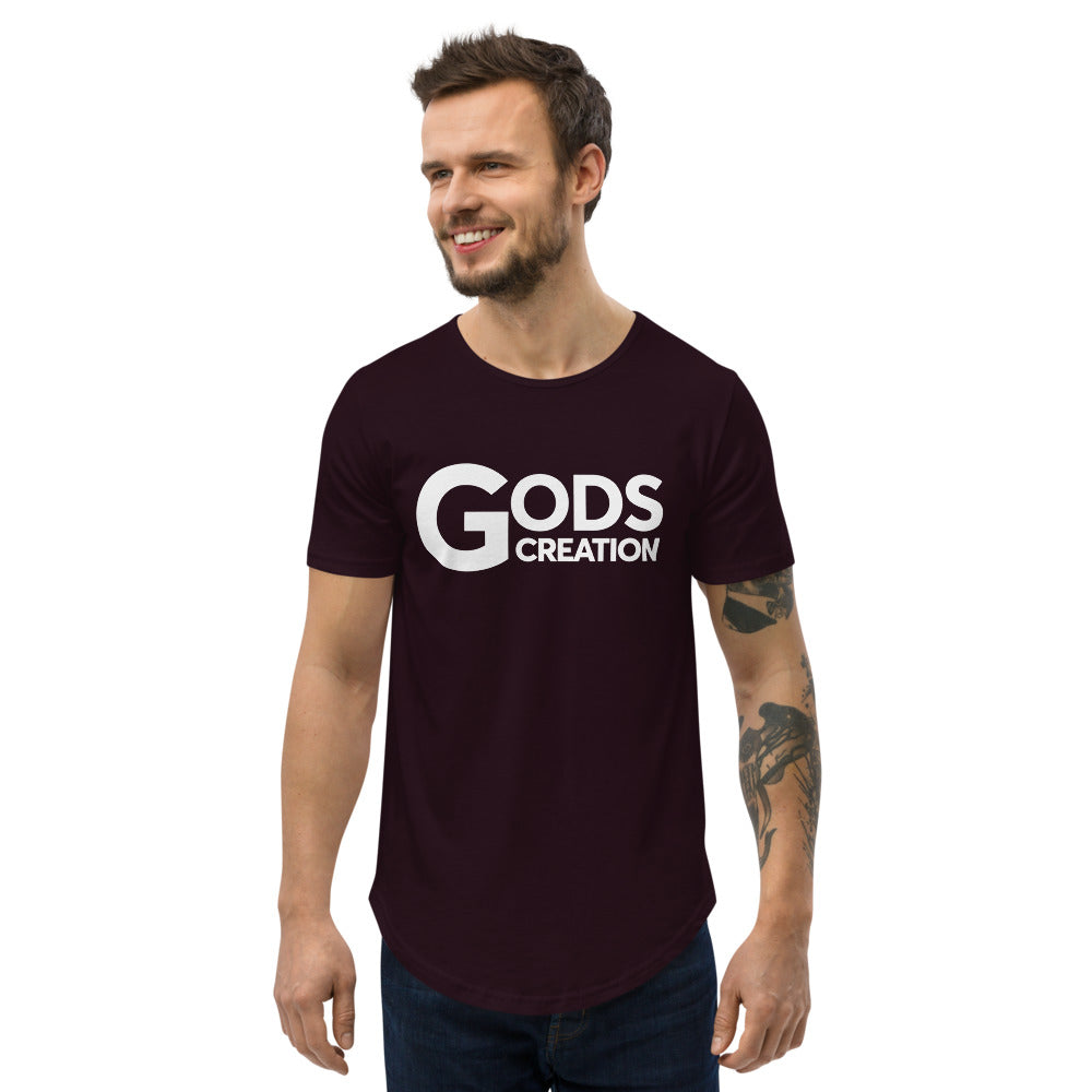 Men's Curved Hem T-Shirt