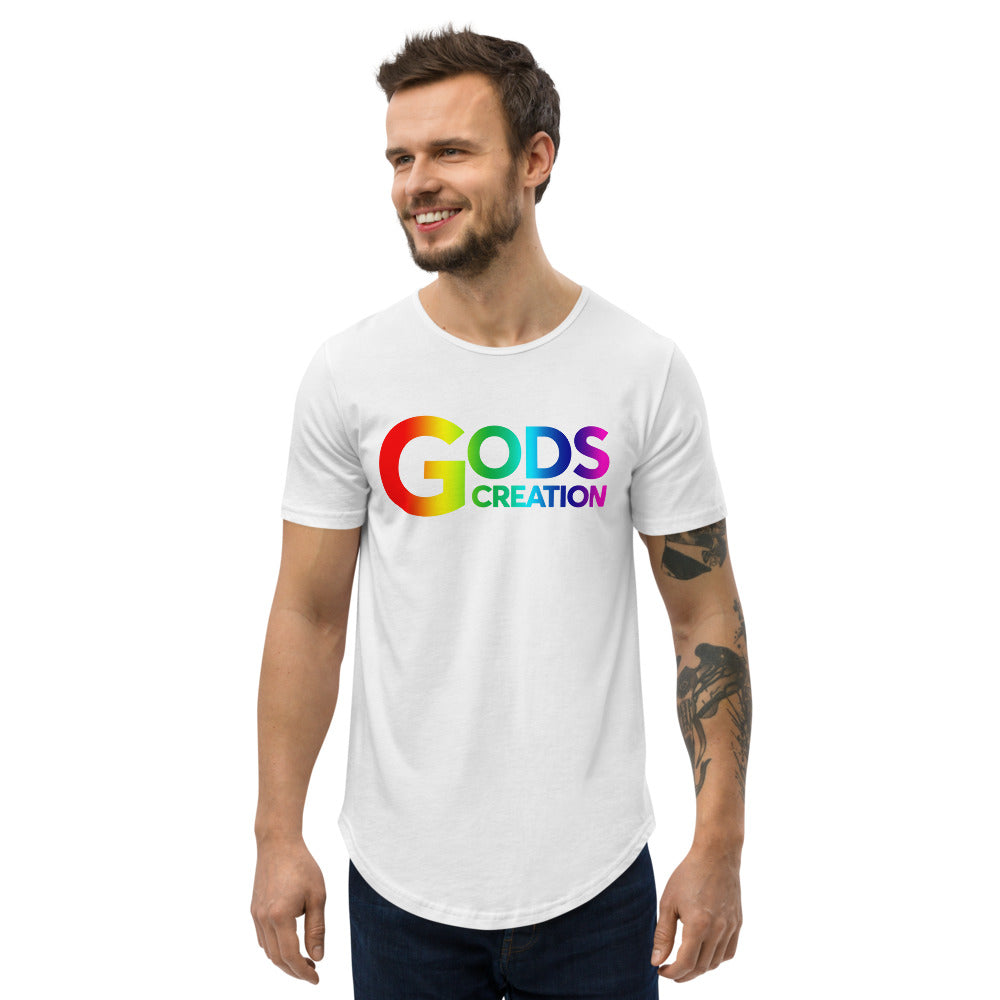 Men's Curved Hem T-Shirt