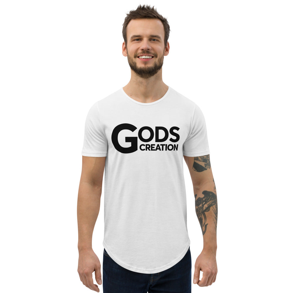 Men's Curved Hem T-Shirt