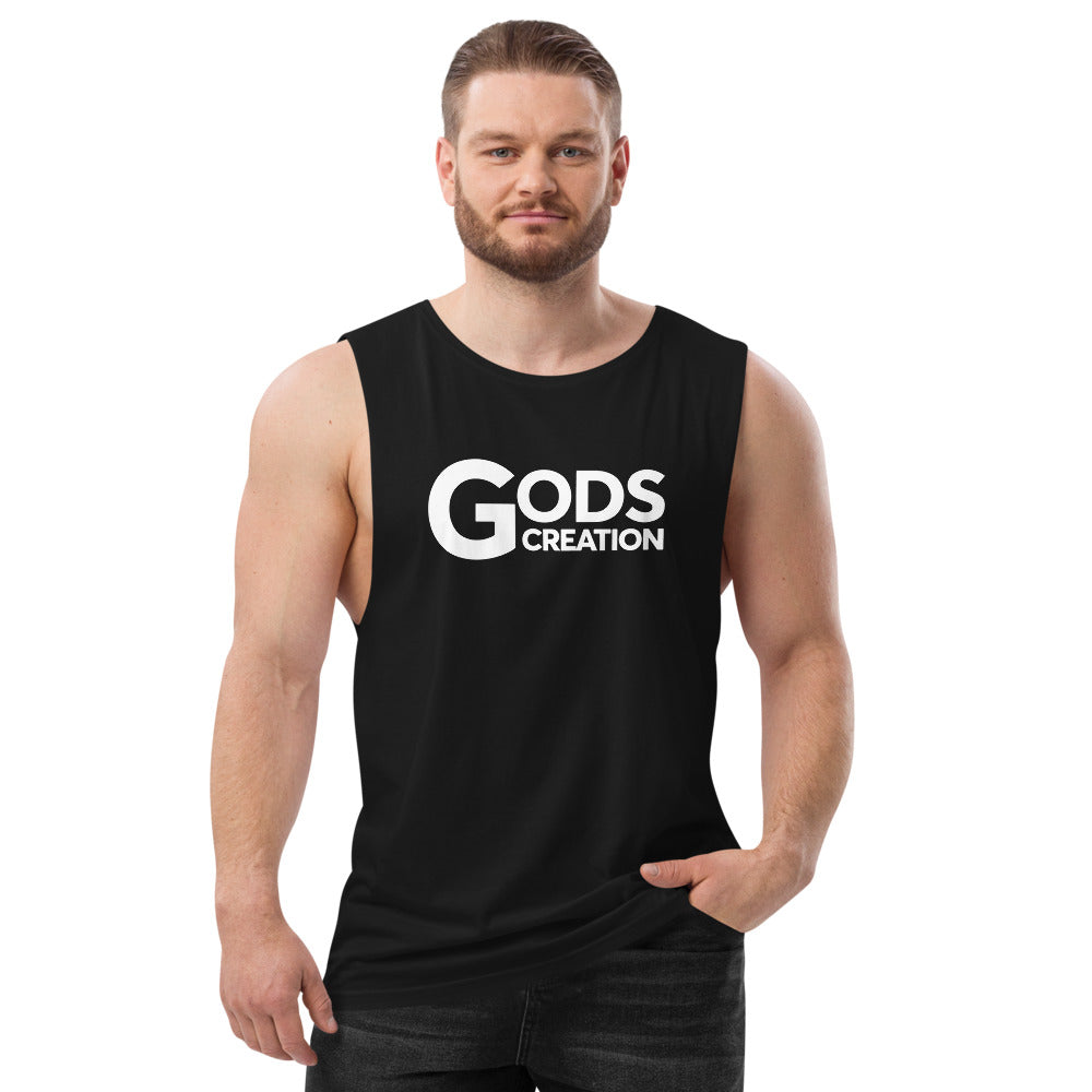 Men’s drop arm tank top
