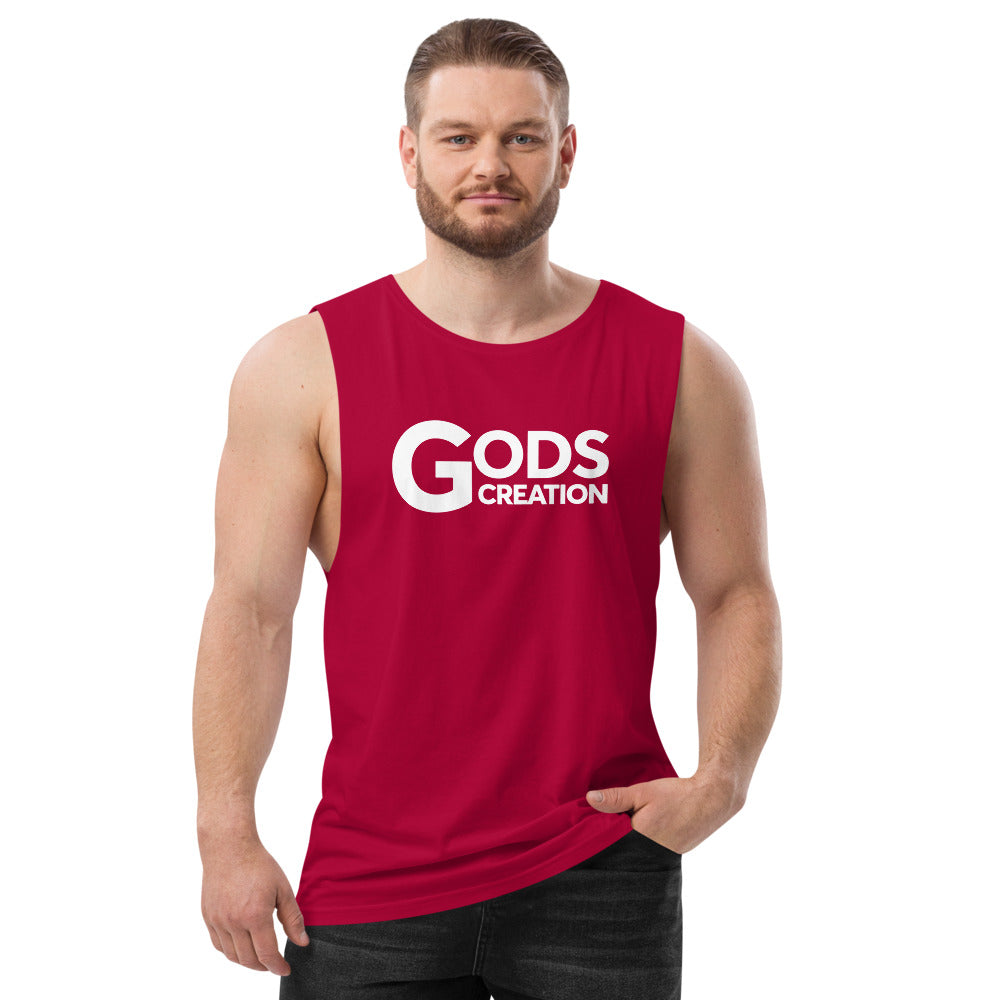 Men’s drop arm tank top