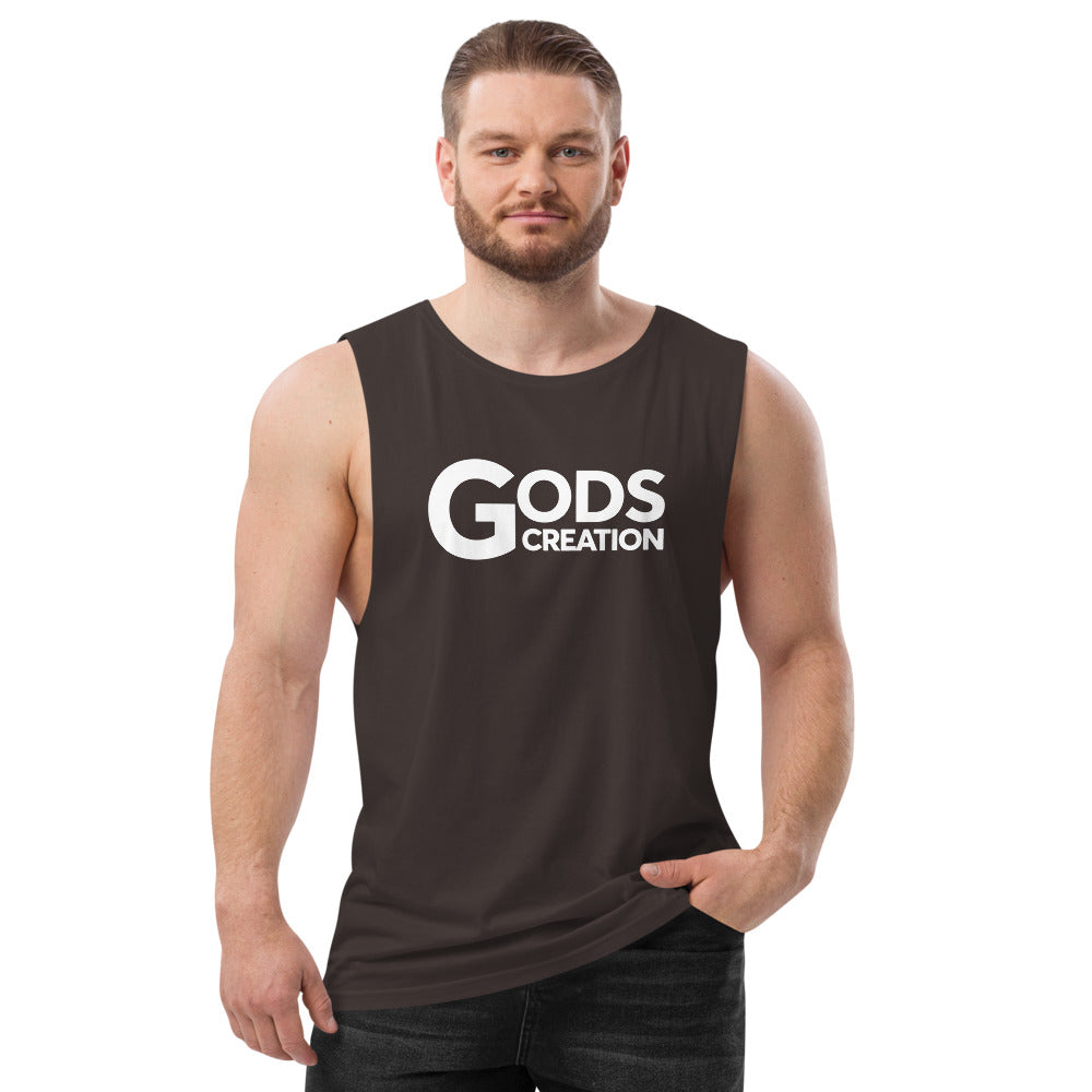Men’s drop arm tank top