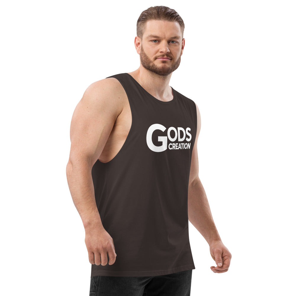 Men’s drop arm tank top