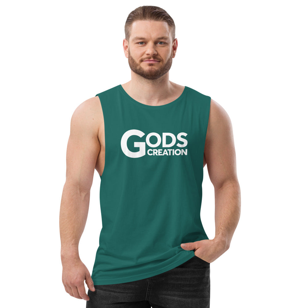 Men’s drop arm tank top