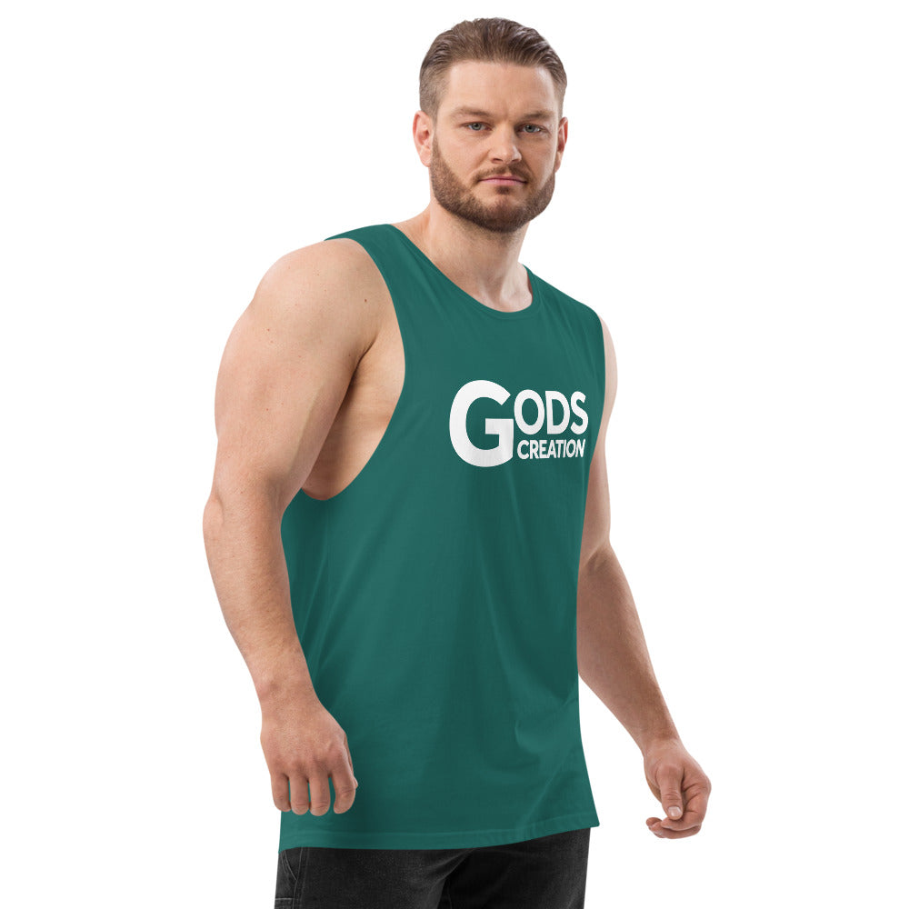 Men’s drop arm tank top