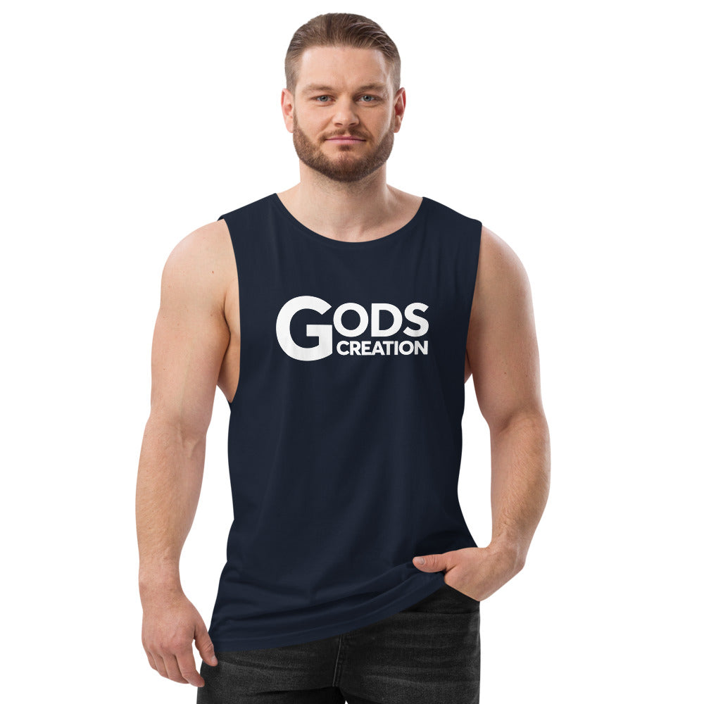 Men’s drop arm tank top