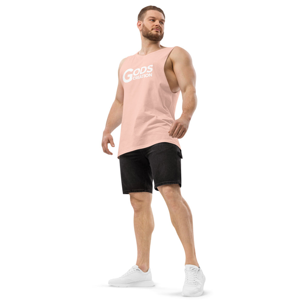 Men’s drop arm tank top