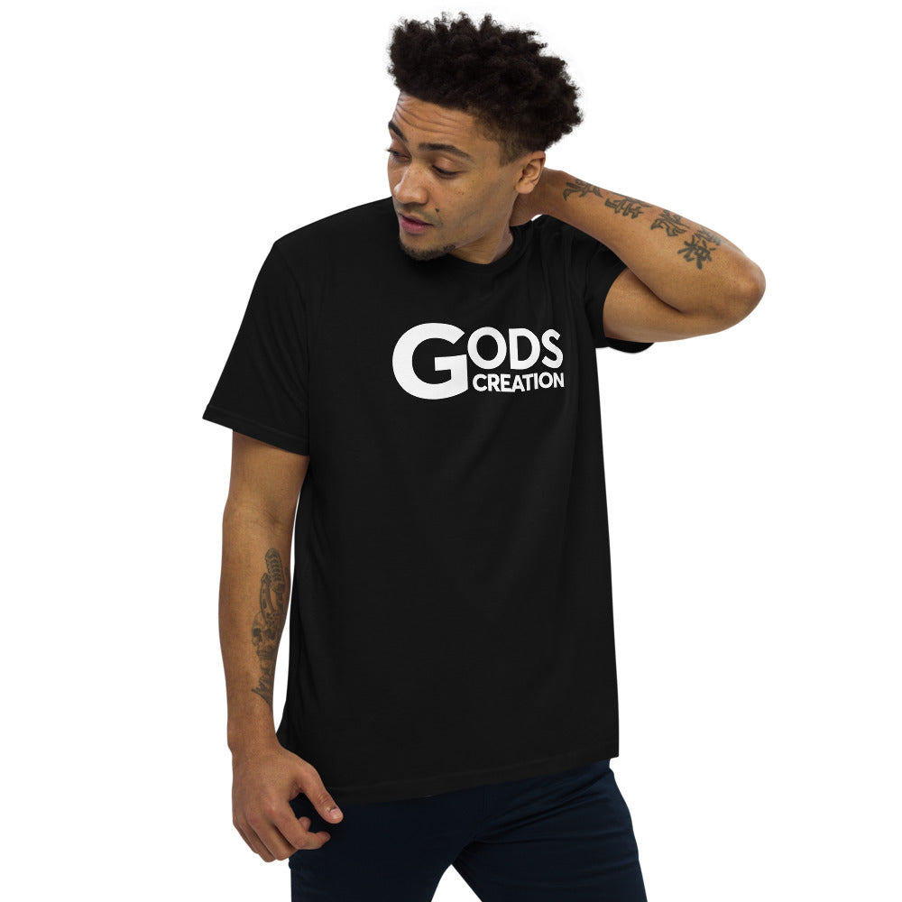 Men's fitted straight cut t-shirt