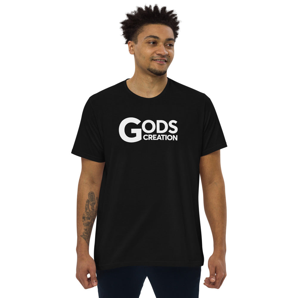 Men's fitted straight cut t-shirt