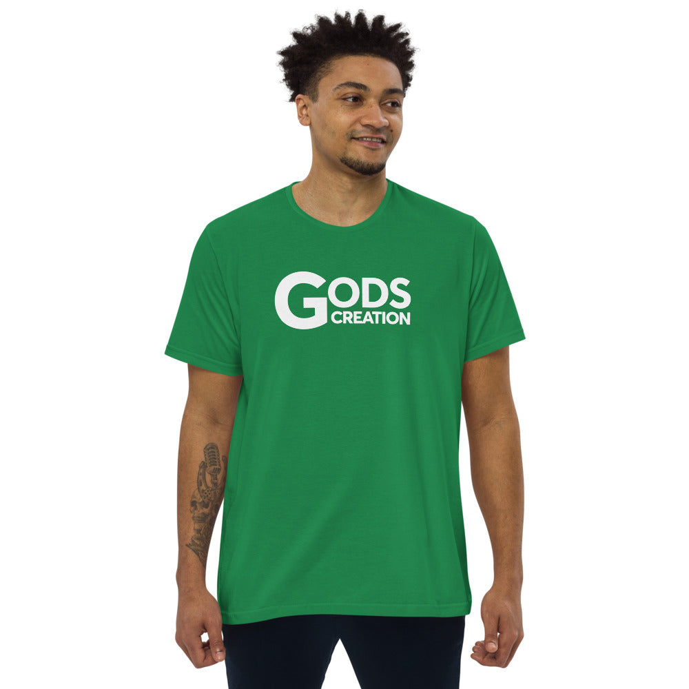 Men's fitted straight cut t-shirt