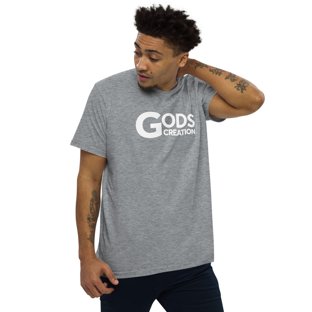 Men's fitted straight cut t-shirt