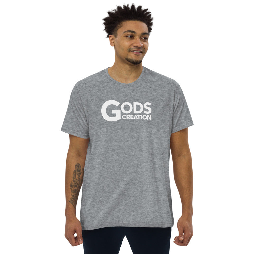 Men's fitted straight cut t-shirt