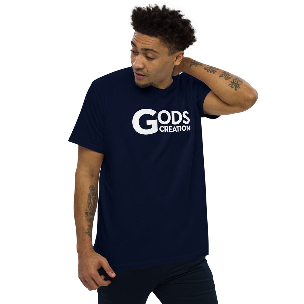 Men's fitted straight cut t-shirt