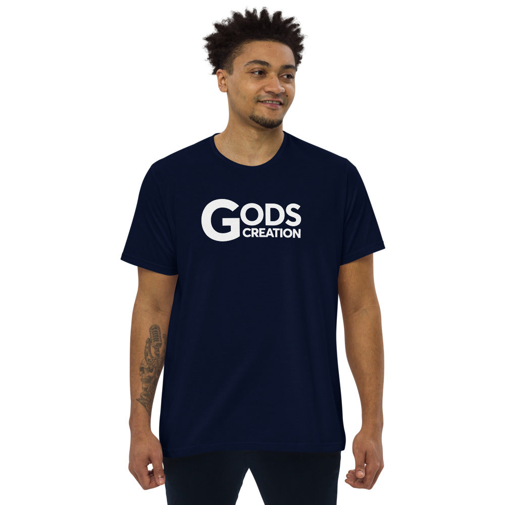 Men's fitted straight cut t-shirt