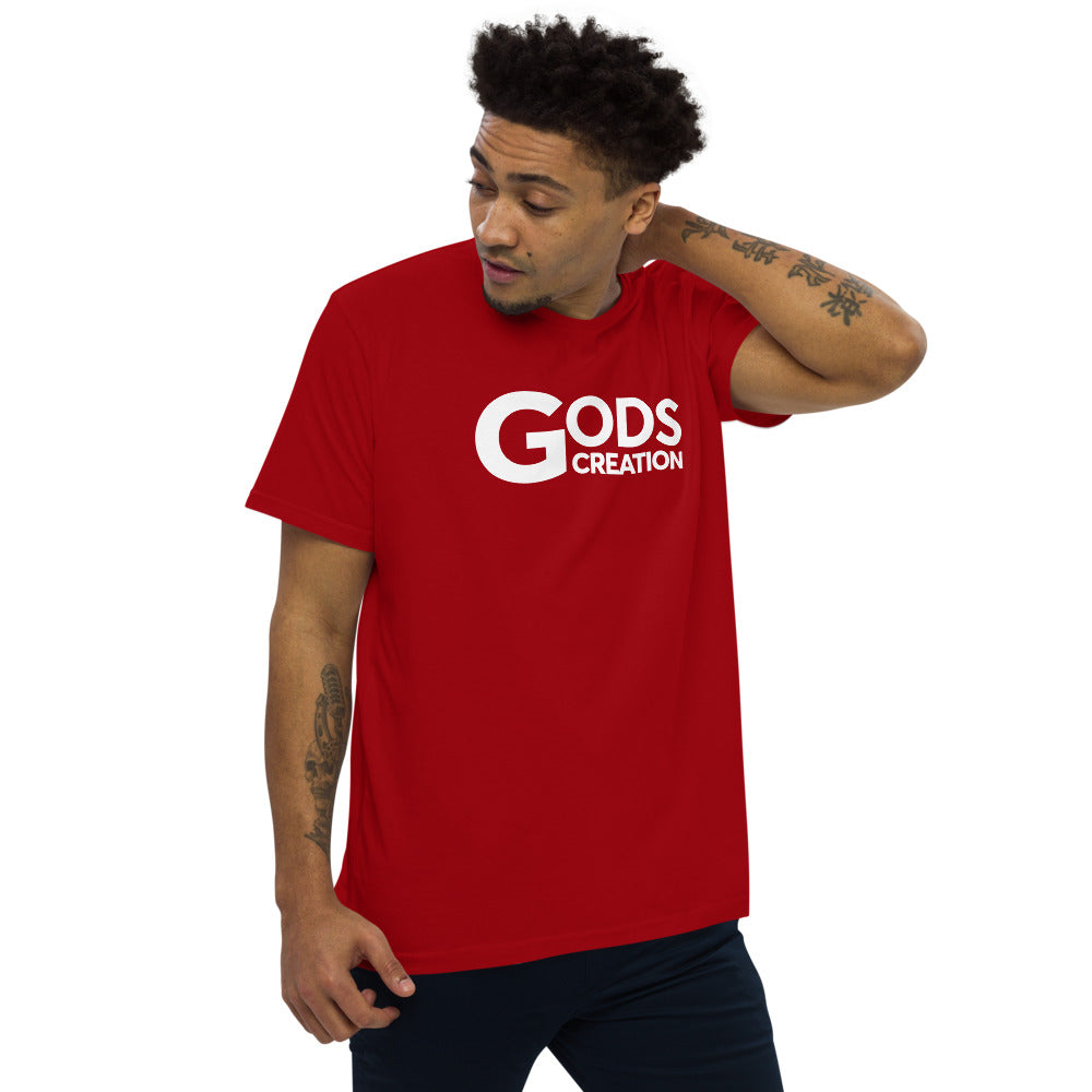 Men's fitted straight cut t-shirt