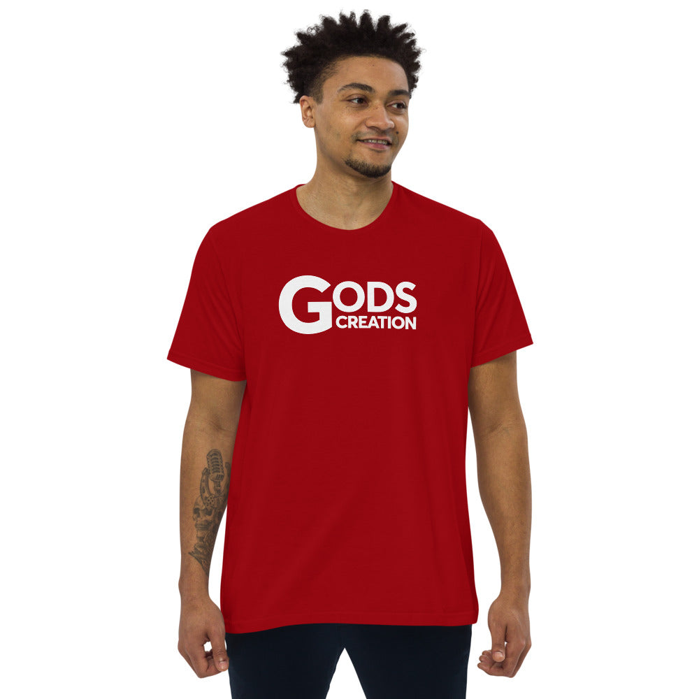 Men's fitted straight cut t-shirt