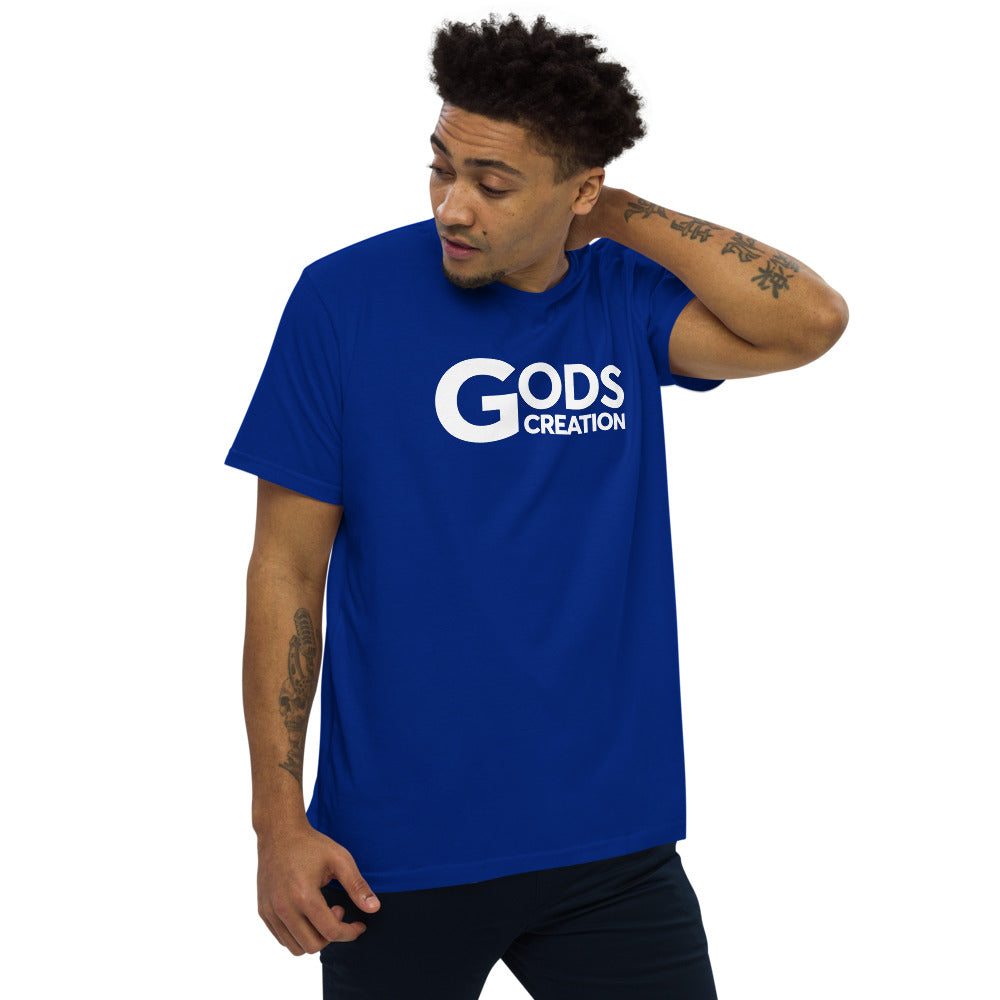 Men's fitted straight cut t-shirt