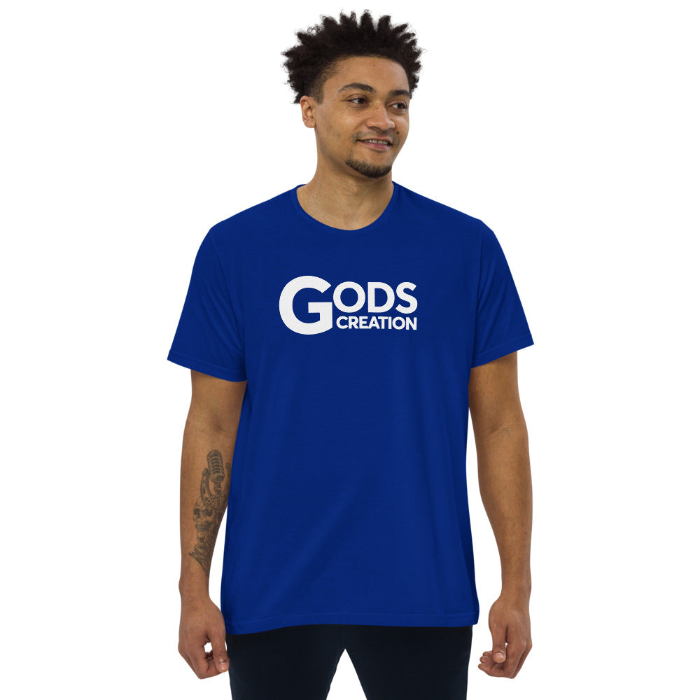 Men's fitted straight cut t-shirt