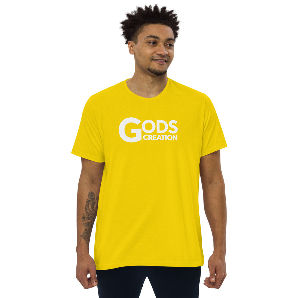 Men's fitted straight cut t-shirt