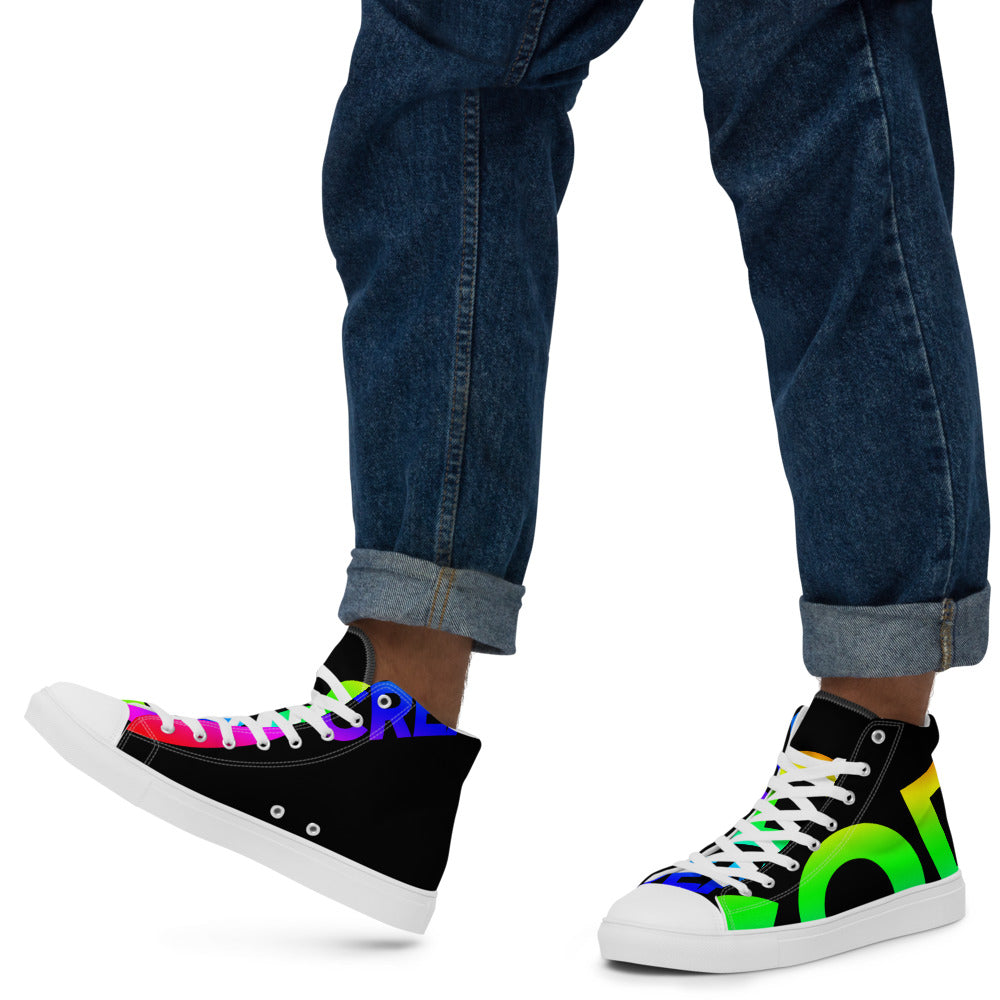 GC Men’s high top canvas shoes