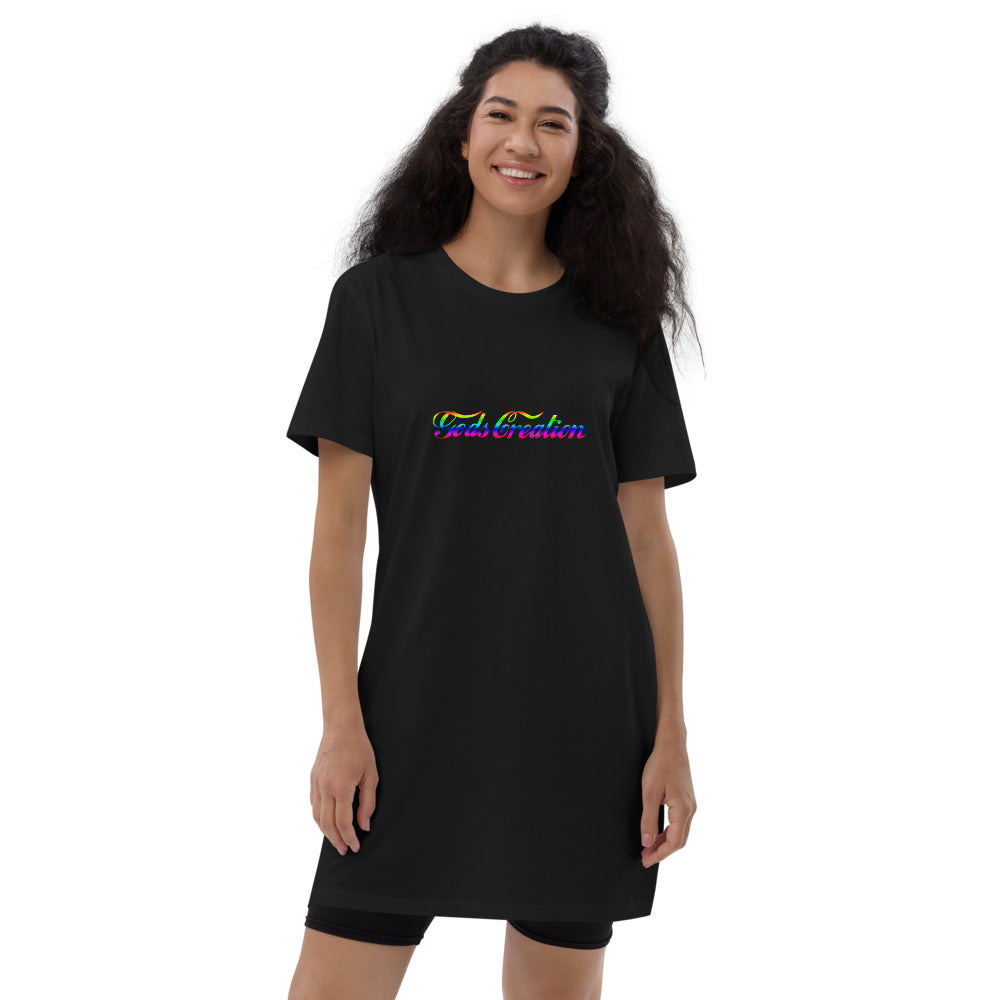 CC Rainbow Organic cotton t-shirt dress