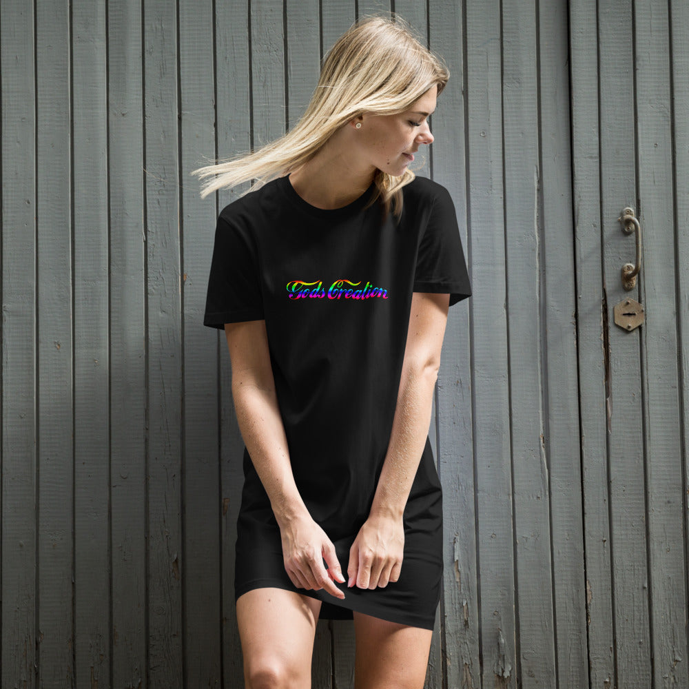 CC Rainbow Organic cotton t-shirt dress