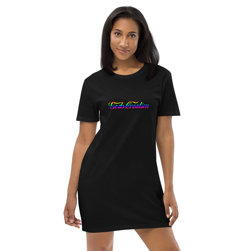 CC Rainbow Organic cotton t-shirt dress