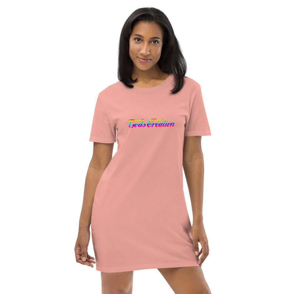 CC Rainbow Organic cotton t-shirt dress