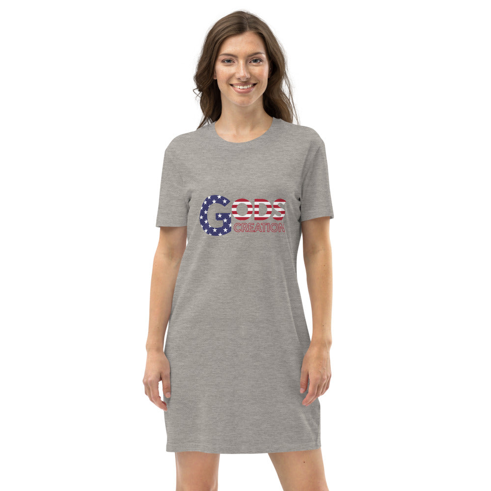 Organic cotton t-shirt dress