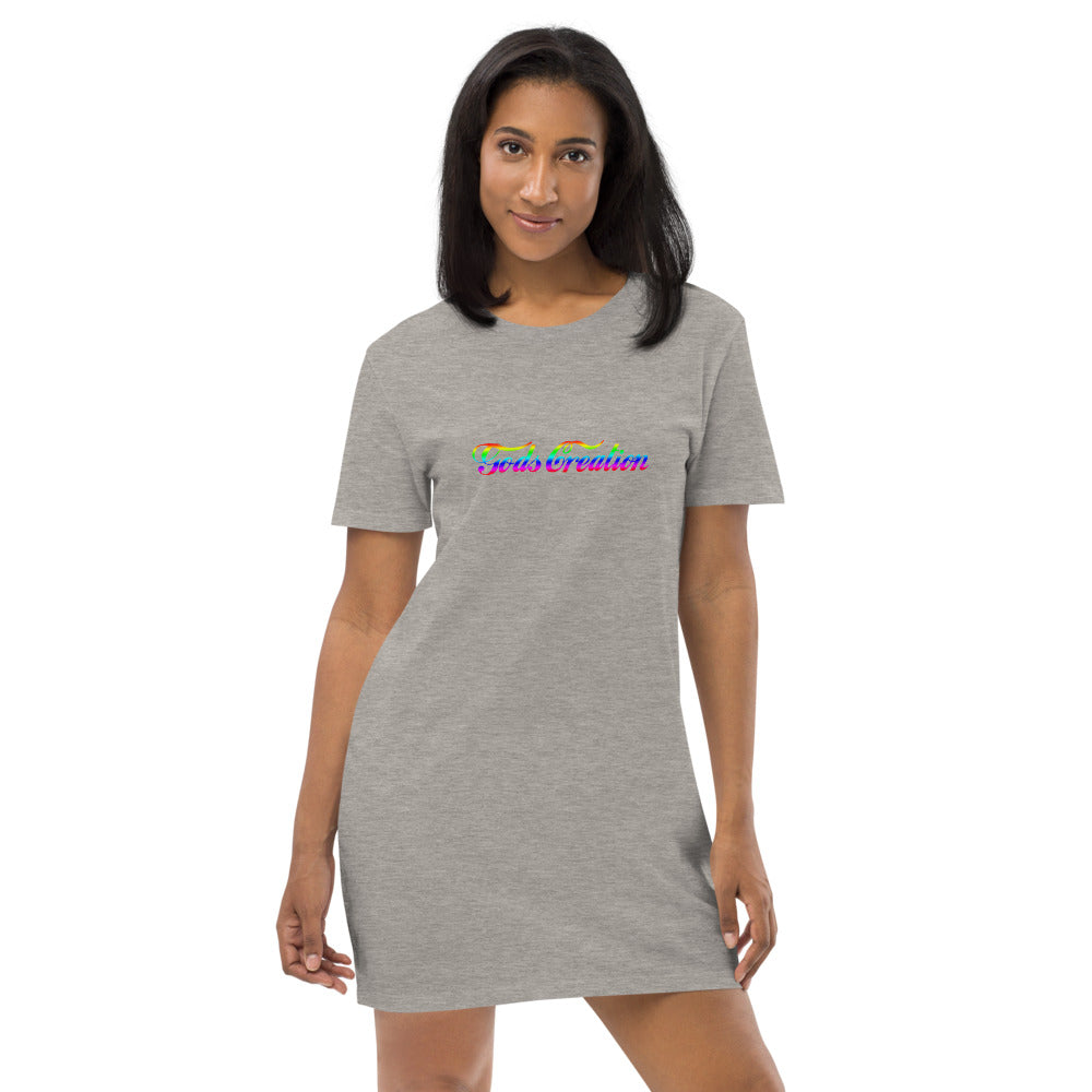 CC Rainbow Organic cotton t-shirt dress