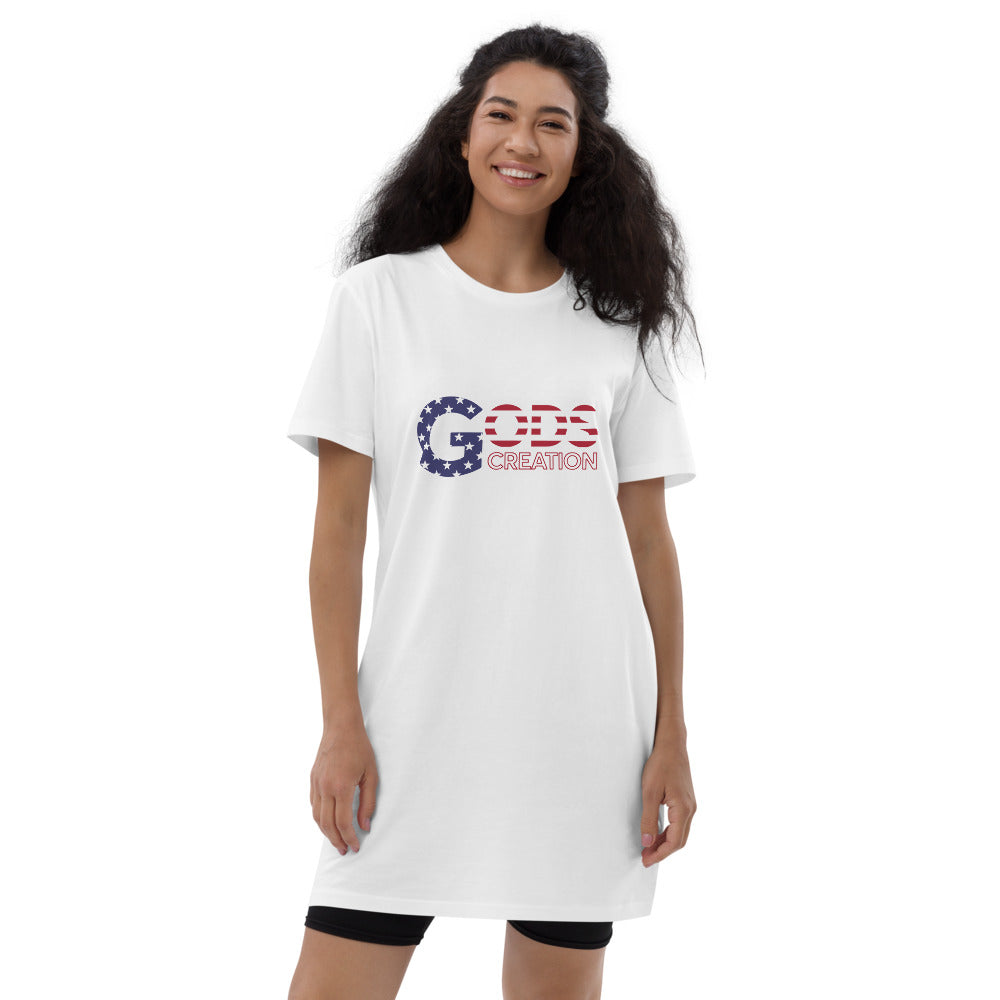 Organic cotton t-shirt dress