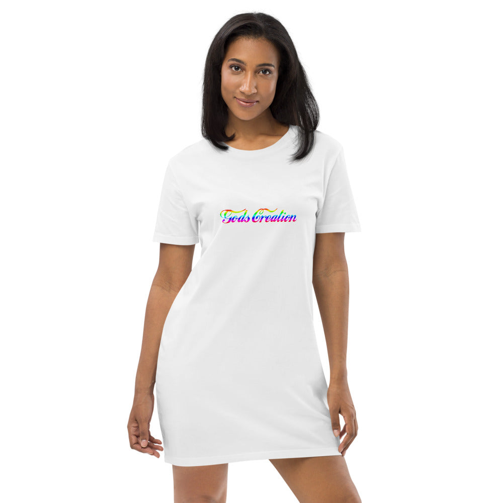 CC Rainbow Organic cotton t-shirt dress