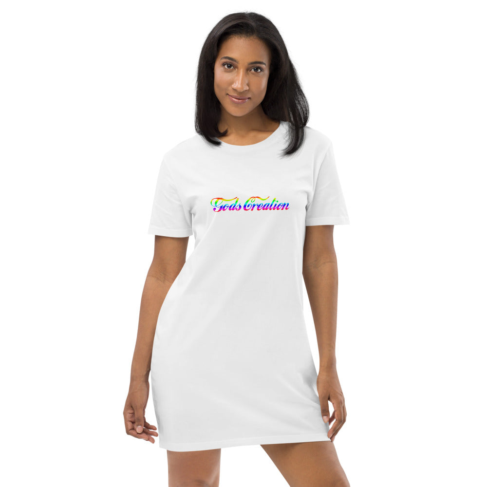 CC Rainbow Organic cotton t-shirt dress