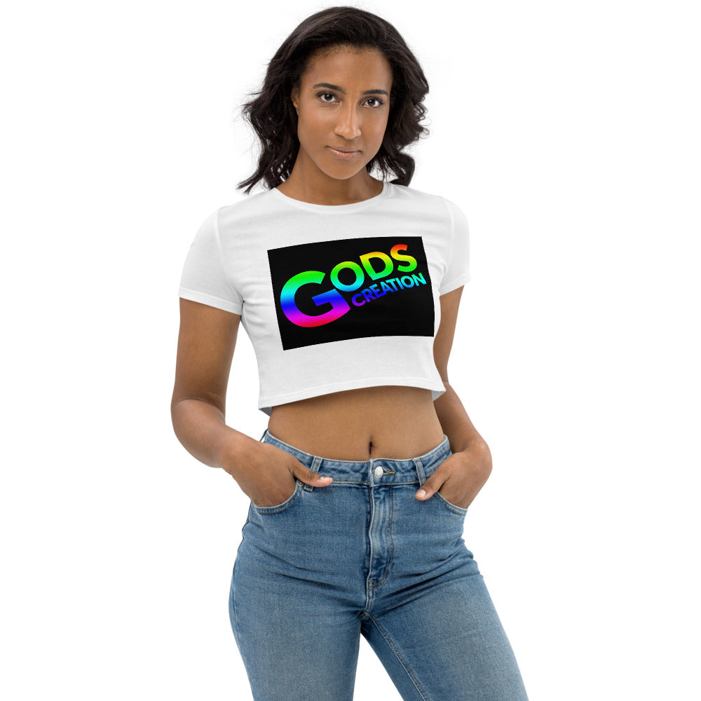 Gods Creation Wavey BB Organic Crop Top