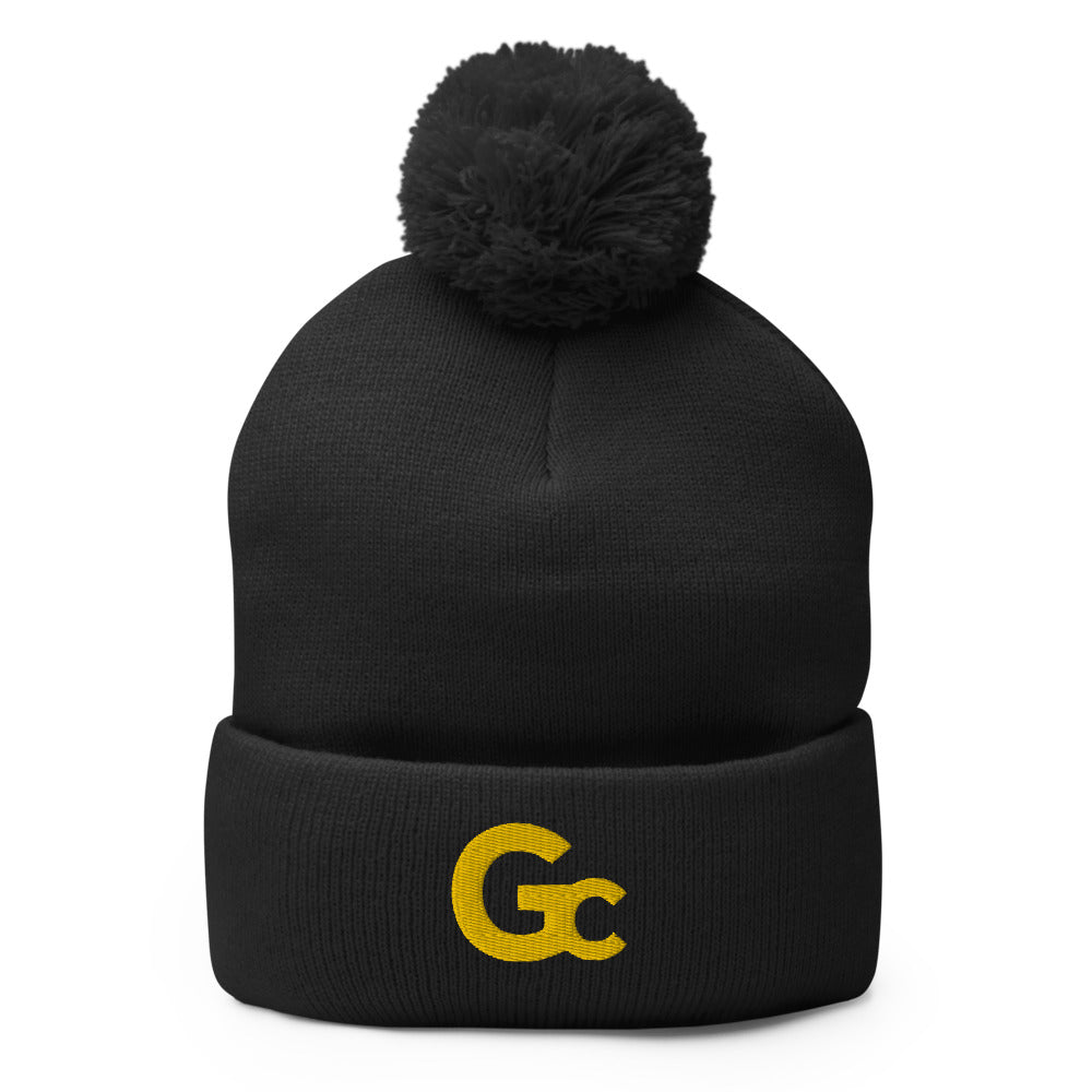 GC LOGO Pom-Pom Beanie