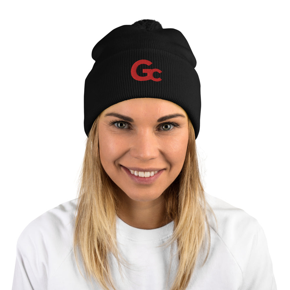 GC LOGO Pom-Pom Beanie
