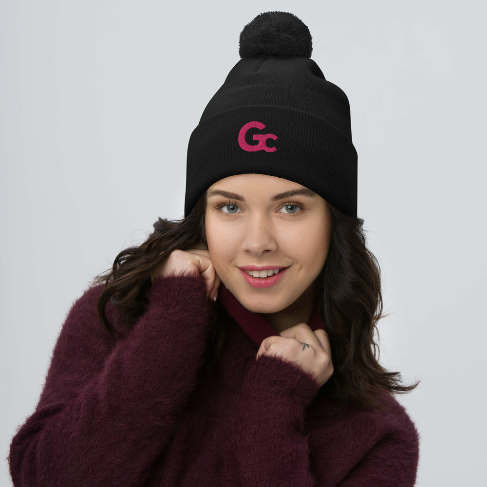 GC LOGO Pom-Pom Beanie