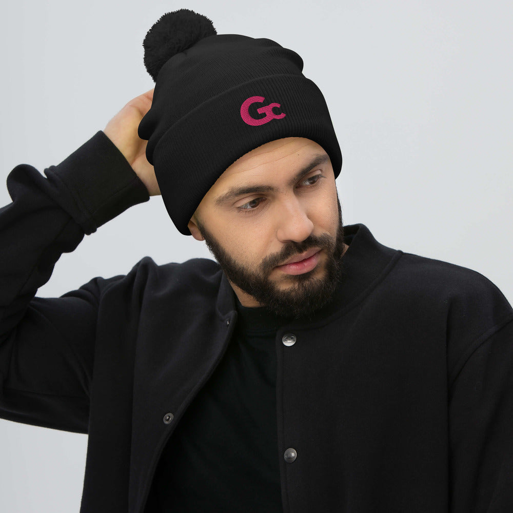 GC LOGO Pom-Pom Beanie