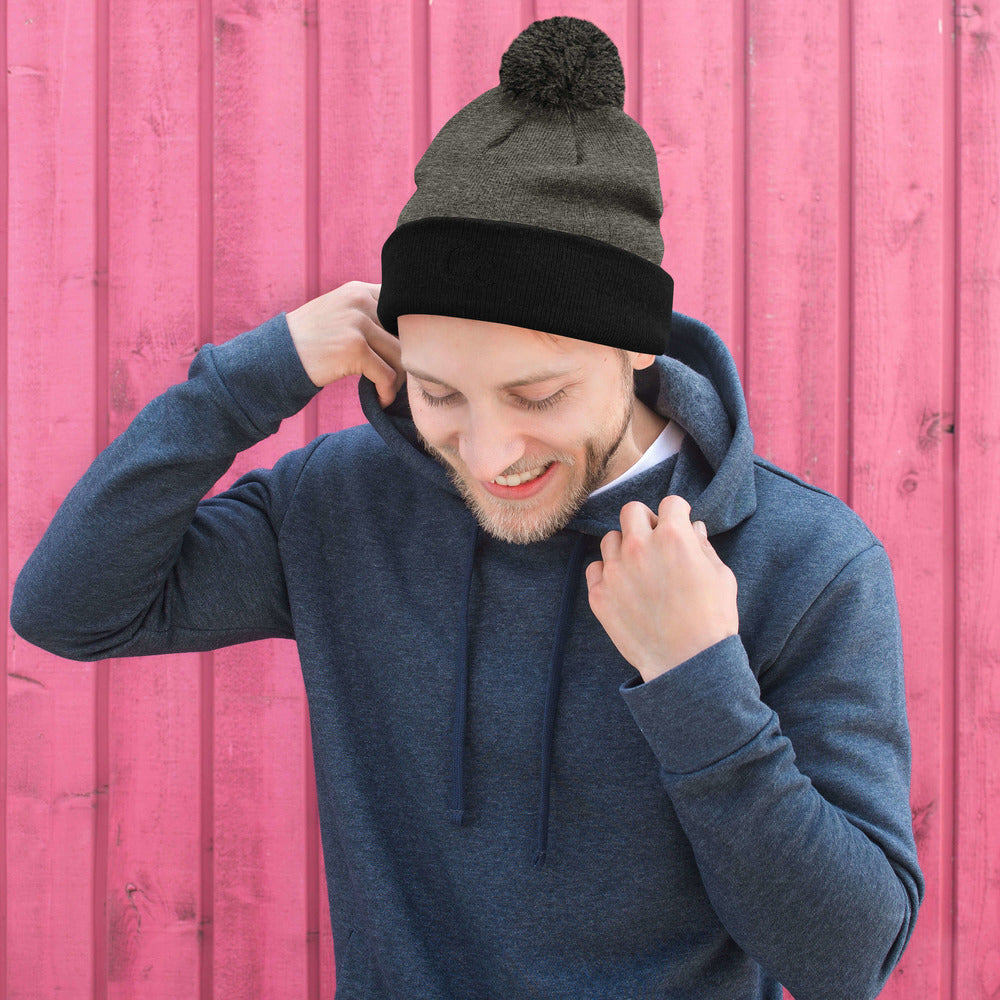 GC LOGO Pom-Pom Beanie