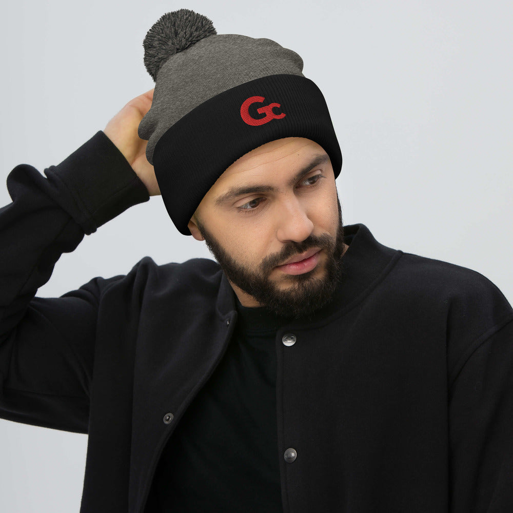 GC LOGO Pom-Pom Beanie