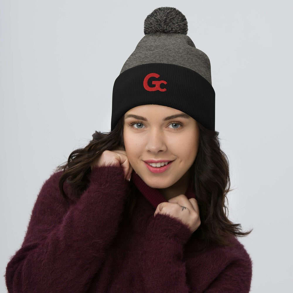 GC LOGO Pom-Pom Beanie
