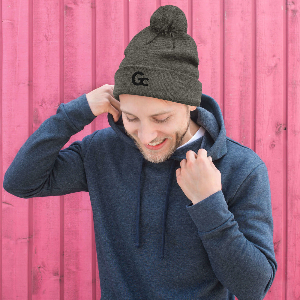 GC LOGO Pom-Pom Beanie
