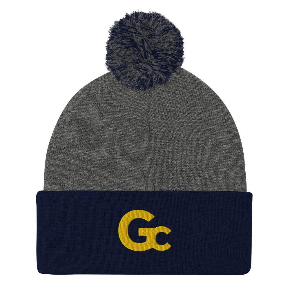 GC LOGO Pom-Pom Beanie